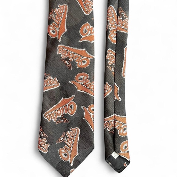 Vintage Baltimore Orioles Tie – NWT – MLB Baseball Fan Collectible - Picture 6 of 7